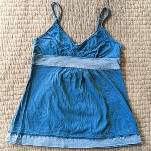 Blue Tank Top